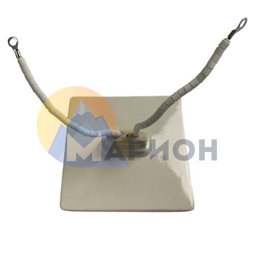 Нагреватель керамический «прямой» 0.8 кВт, 230 В, 122х122 мм