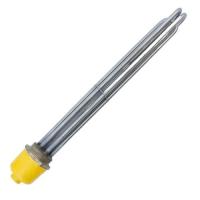 Блок ТЭН 7,5 кВт для воды 370 мм фланец G1 1/2" 220 В нерж. (трубка + колпак) HTH