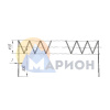 Нагревательная спираль нихром Х15Н60 д. 3,0 мм